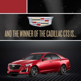 Cadillac CTS Giveaway